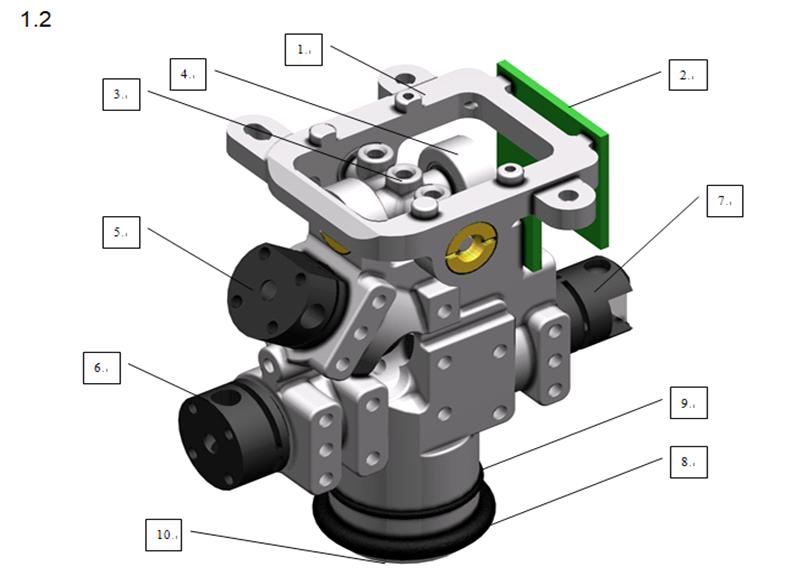 KRAFTOOL CL-70 #4, лазерный нивелир (34660-4) - посмотреть вариант разборной схемы