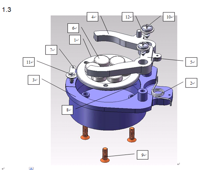 KRAFTOOL CL-70 #3, лазерный нивелир (34660-3) - посмотреть вариант разборной схемы