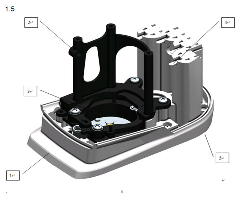 KRAFTOOL CL-70 #3, лазерный нивелир (34660-3) - посмотреть вариант разборной схемы