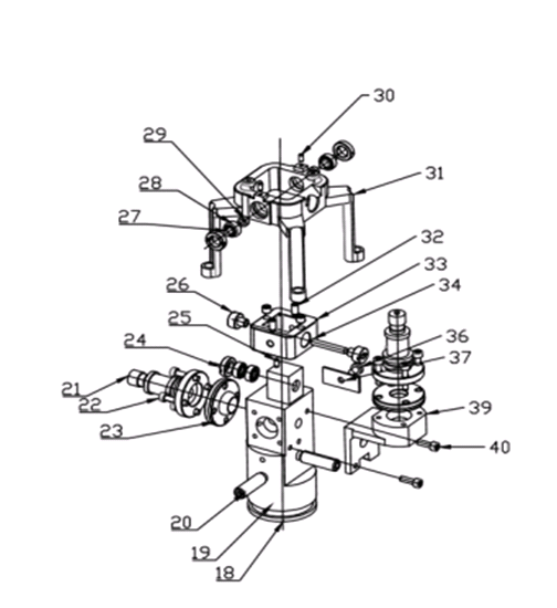 ЗУБР КРЕСТ 2D, №2, 20 - 70 м, лазерный нивелир, Профессионал (34907-2) - посмотреть вариант разборной схемы
