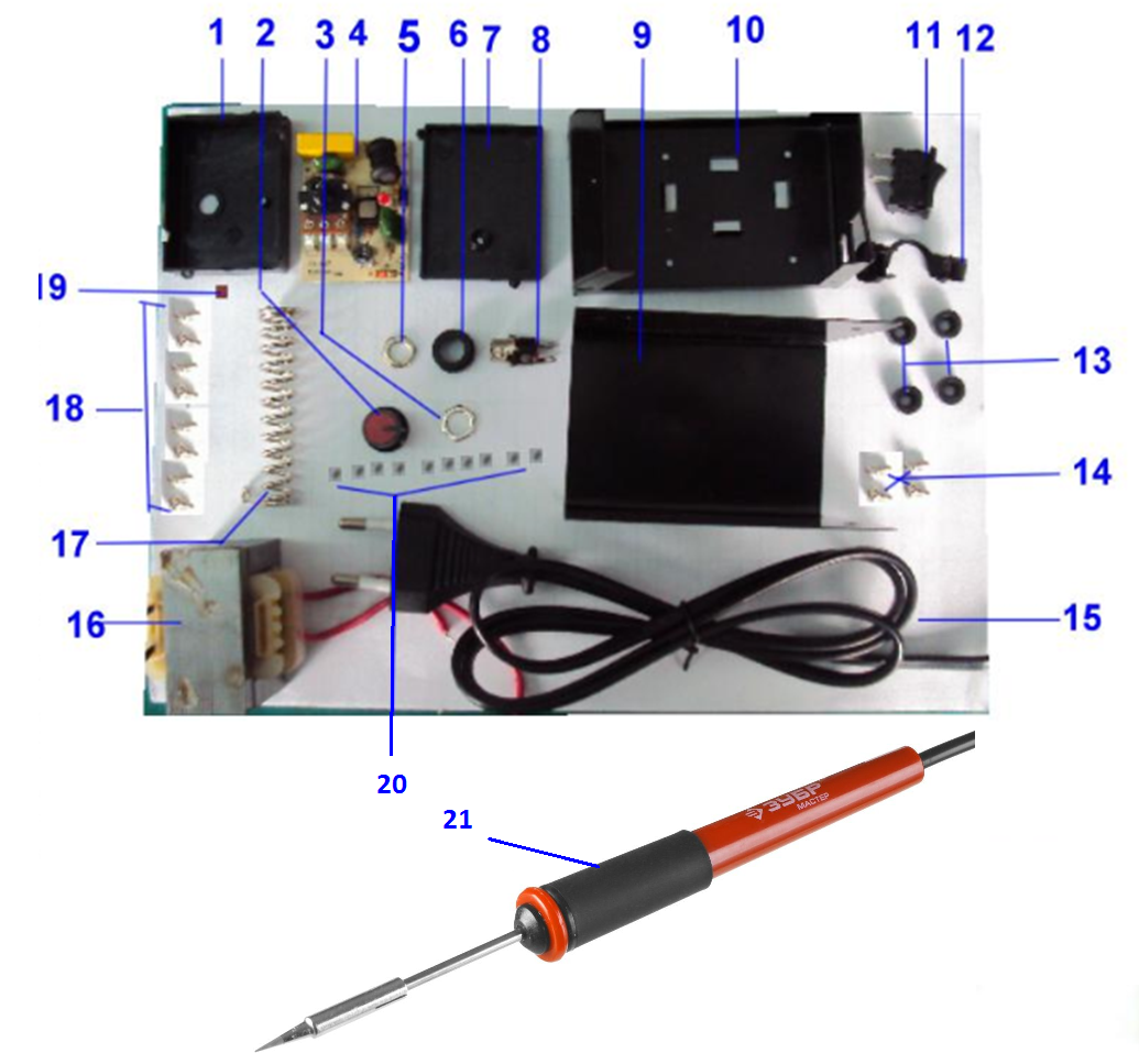 Инструмент [55331] - посмотреть вариант разборной схемы