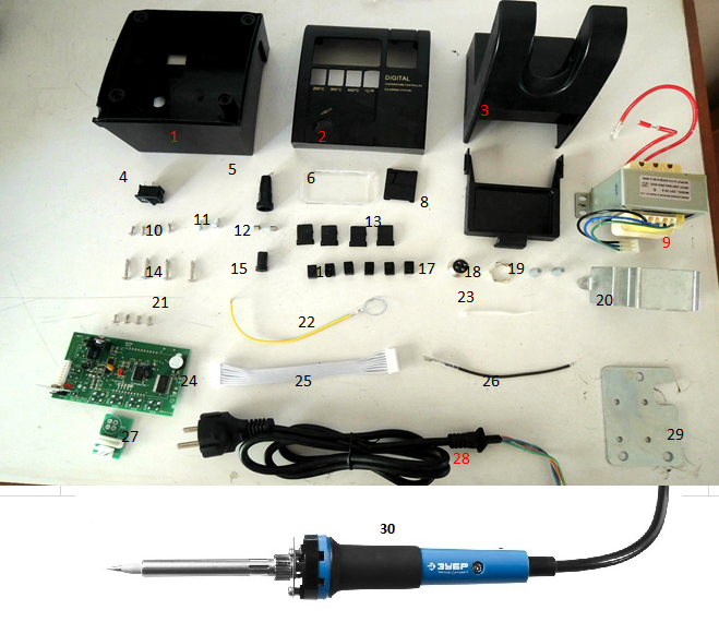 Инструмент [55335] - разборная схема