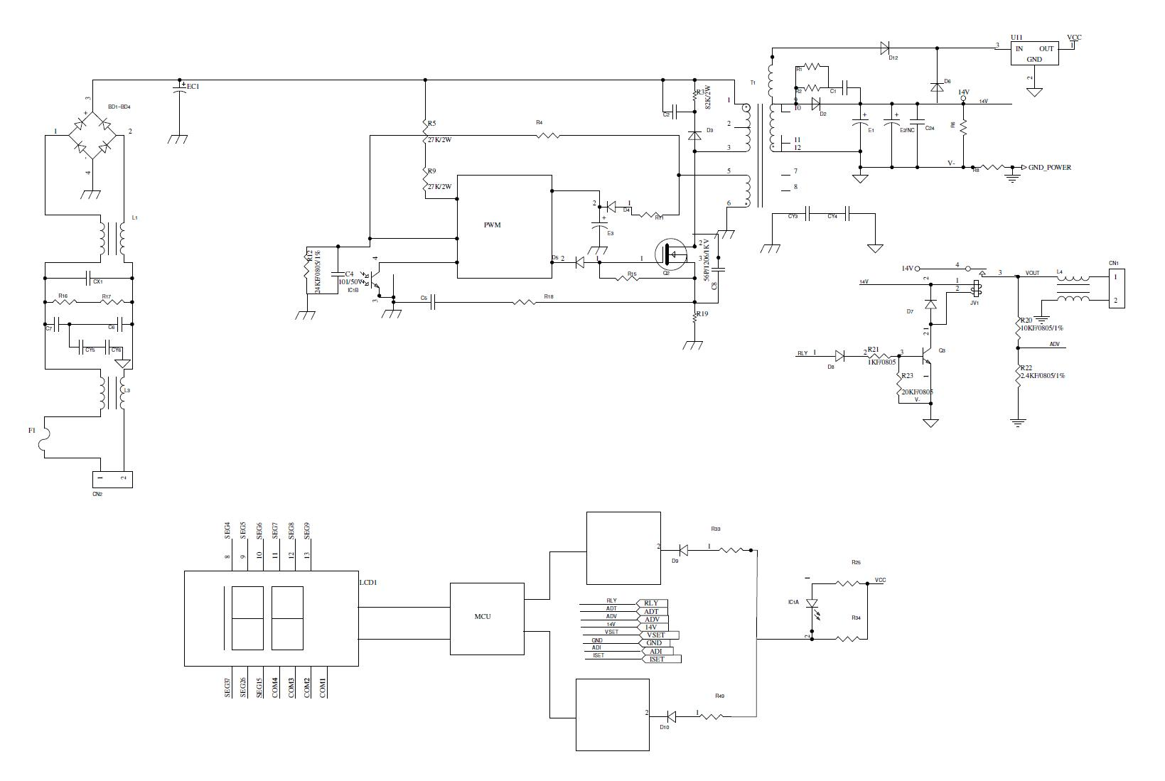 ЗУБР ЗУ-120, 6/12 В, 4 А, интеллектуальное зарядное устройство для аккумуляторов, Профессионал (59300) - посмотреть вариант разборной схемы