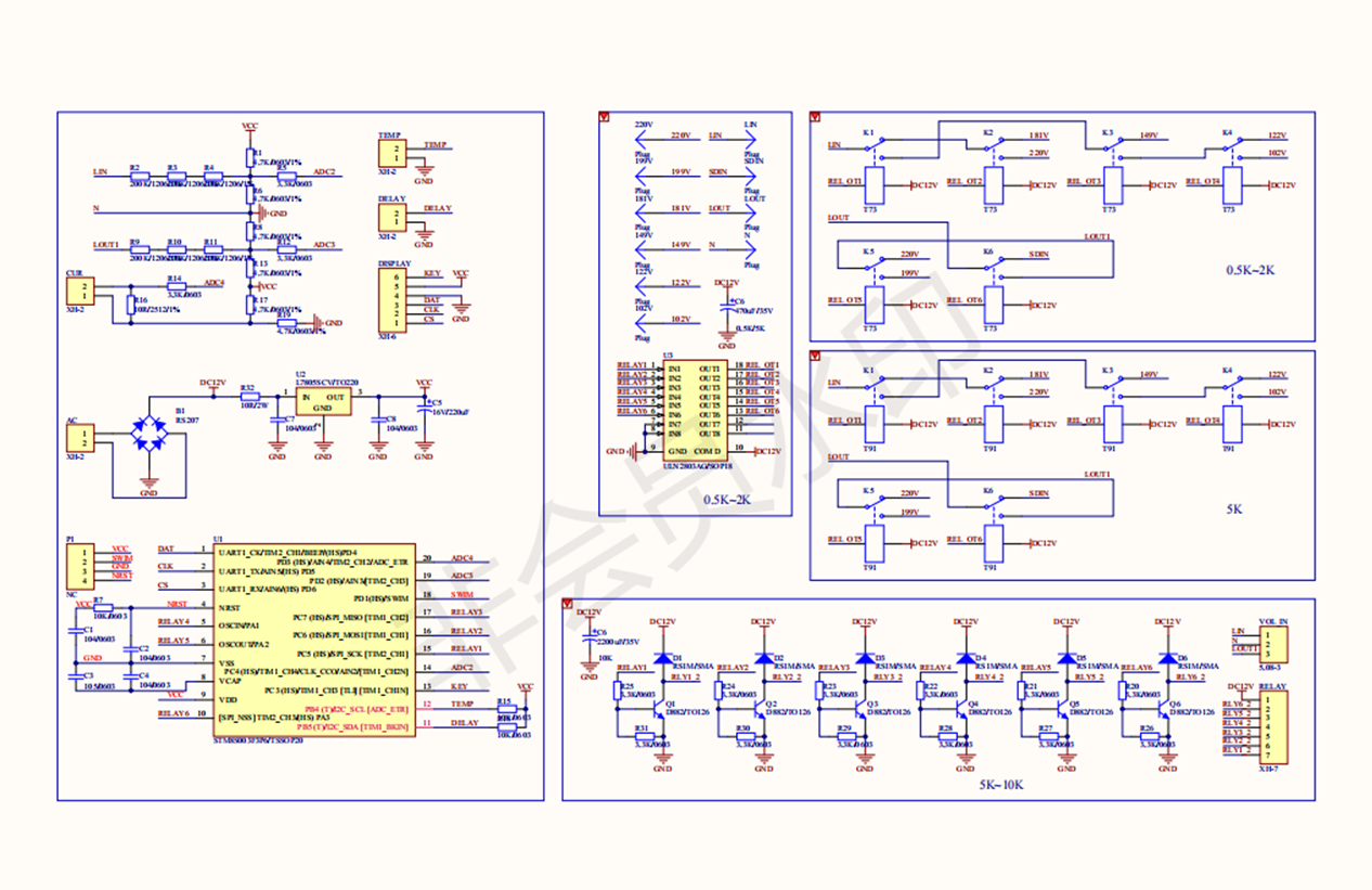 ЗУБР 10000ВА, 10 кВт, автоматический стабилизатор напряжения, Профессионал (59380-10) - посмотреть вариант разборной схемы