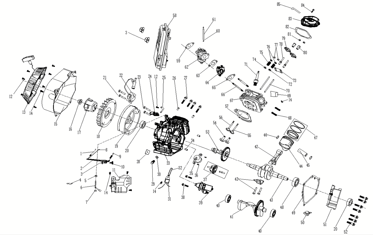 Инструмент [GS-6500E] - посмотреть вариант разборной схемы