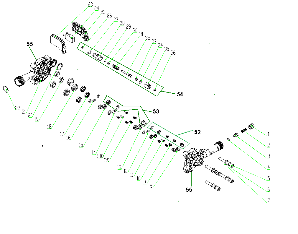 Инструмент [АВД-100] - посмотреть вариант разборной схемы