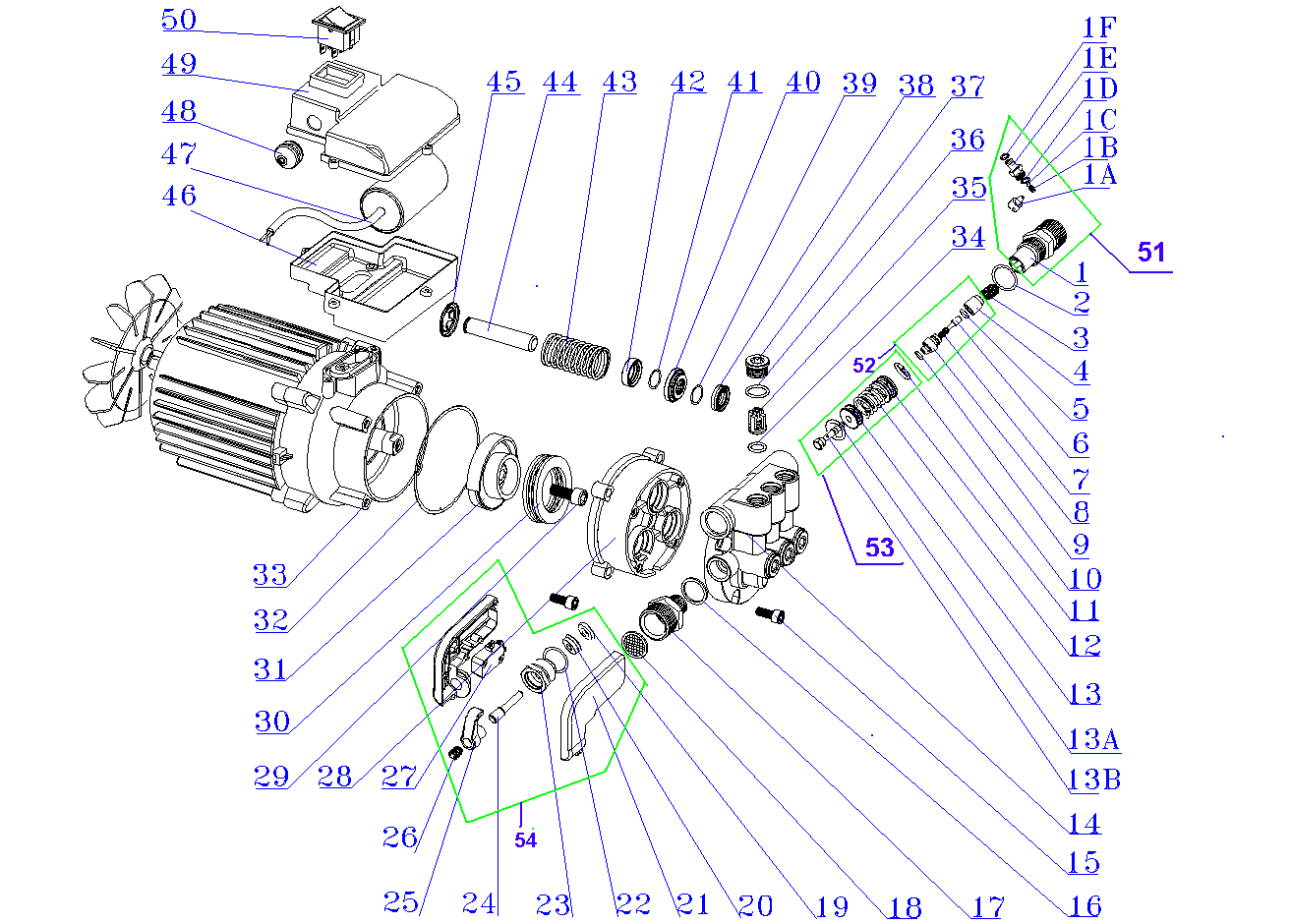 Инструмент [АВД-П140] - посмотреть вариант разборной схемы