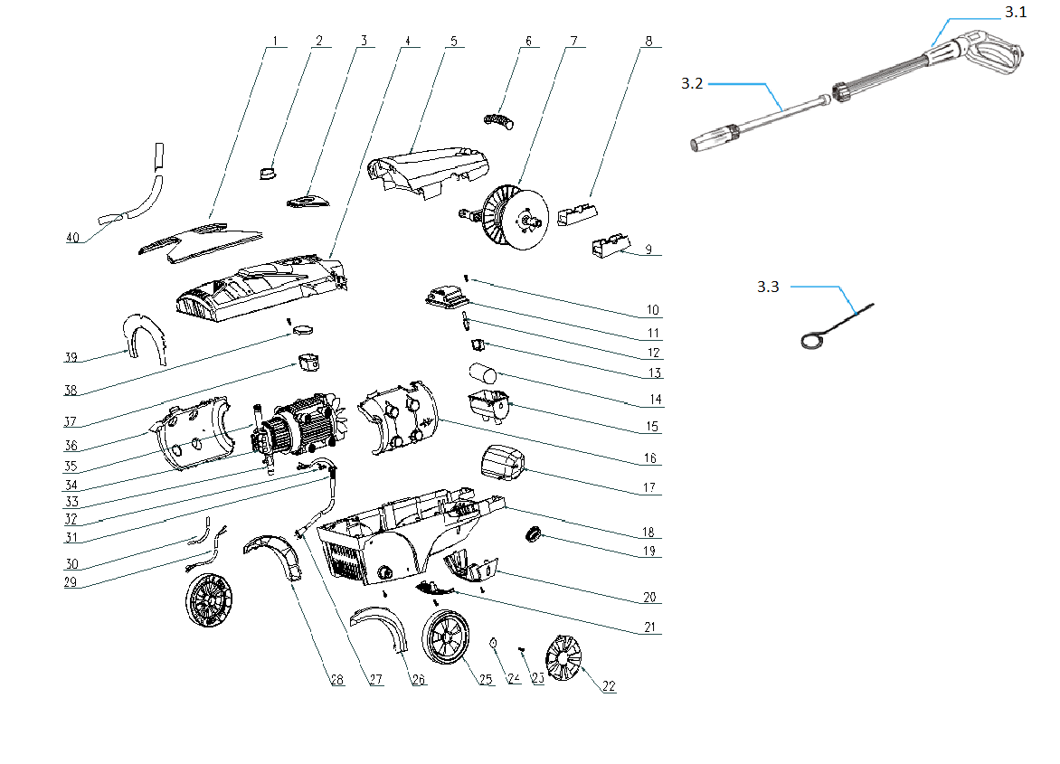 Инструмент [АВД-П195] - посмотреть вариант разборной схемы