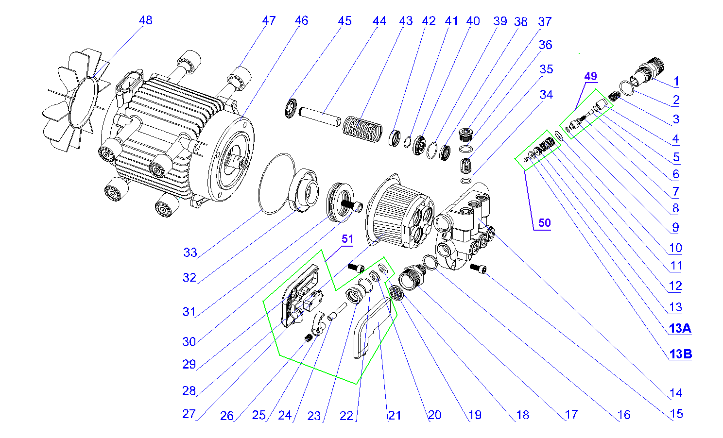 Инструмент [АВД-П225] - посмотреть вариант разборной схемы
