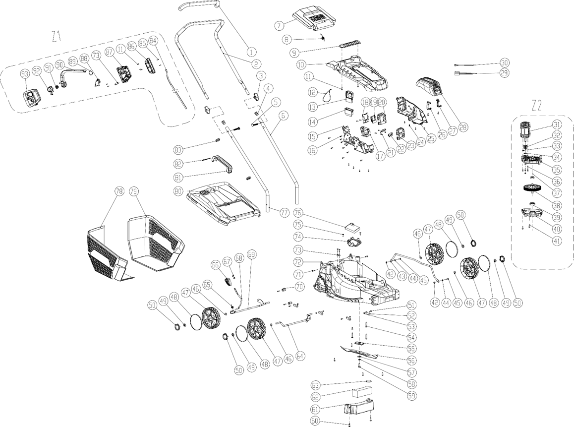 Инструмент [ГКЛ-2035] - посмотреть вариант разборной схемы