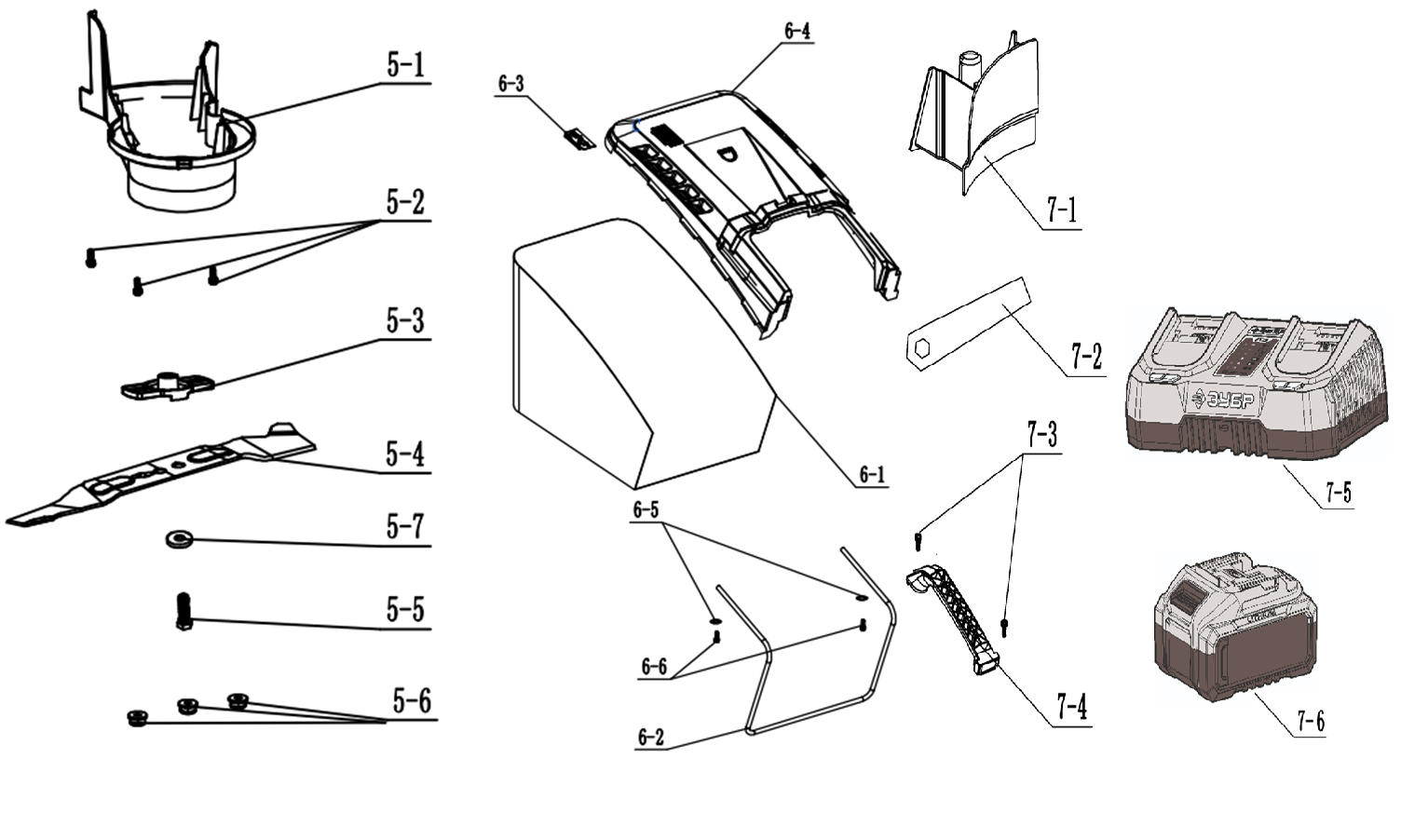 Инструмент [ГКЛ-4050] - посмотреть вариант разборной схемы