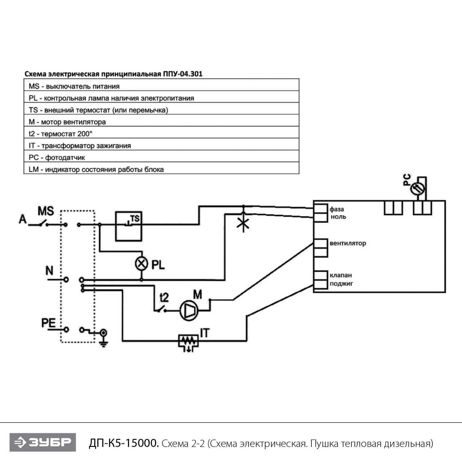 Инструмент [ДП-К5-15000] - посмотреть вариант разборной схемы