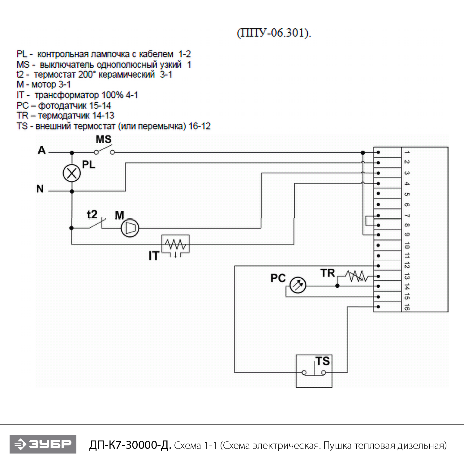 Инструмент [ДП-К7-30000-Д] - посмотреть вариант разборной схемы