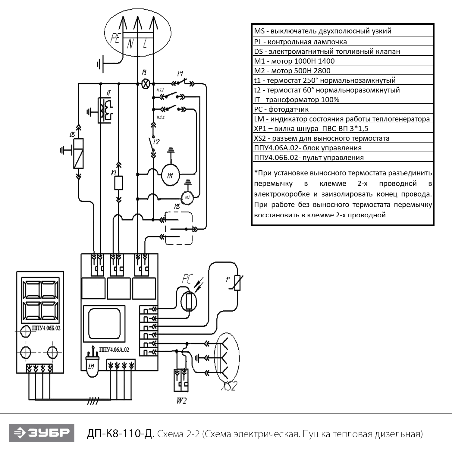 Инструмент [ДП-К8-110-Д] - посмотреть вариант разборной схемы