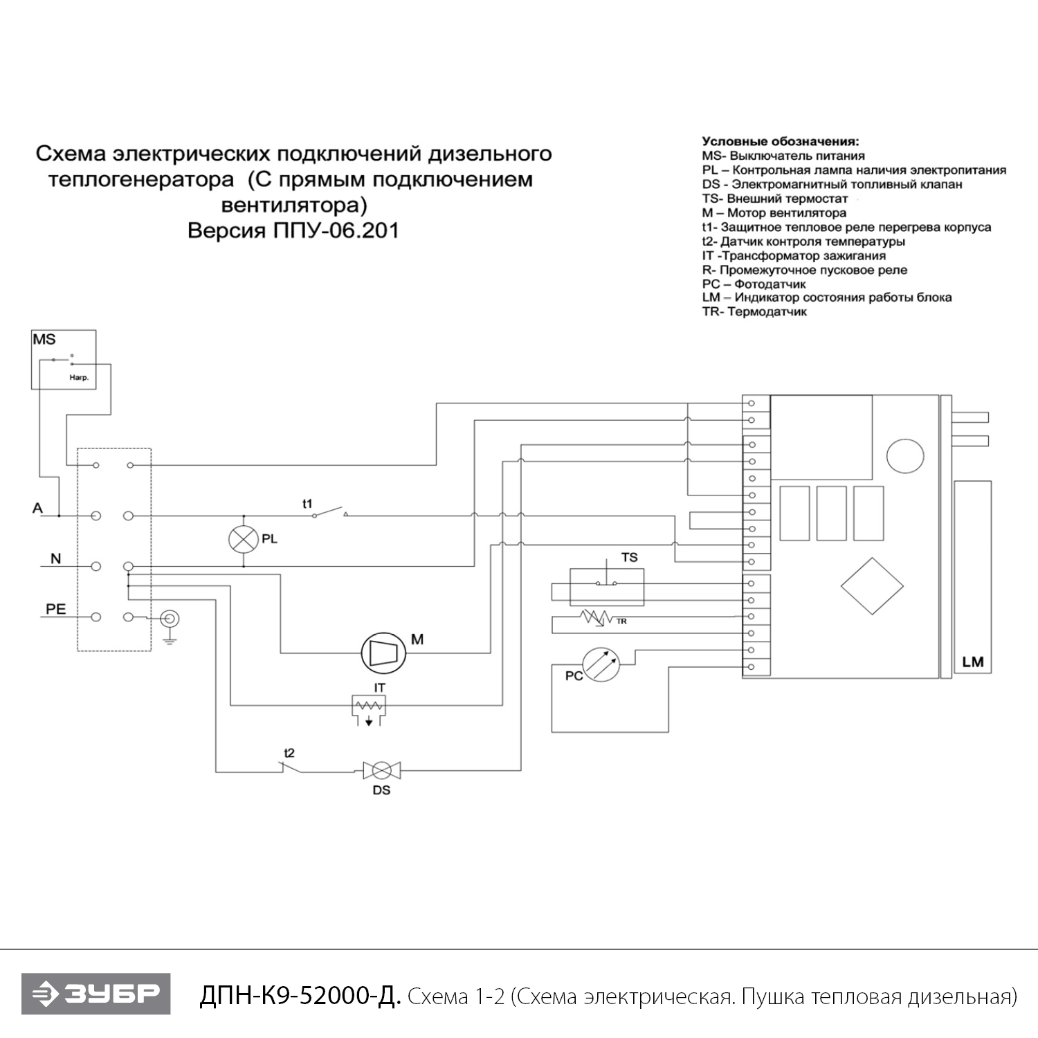 Инструмент [ДПН-К9-52000-Д] - посмотреть вариант разборной схемы