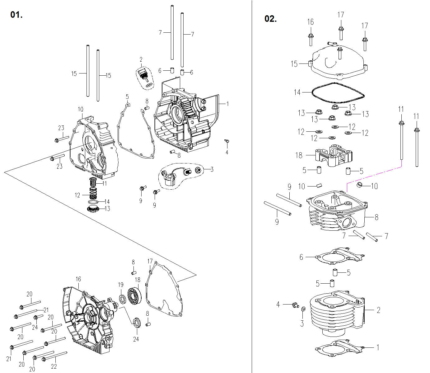 ЗУБР 2500 Вт, инверторный генератор, Профессионал (ЗИГ-2500) - посмотреть вариант разборной схемы