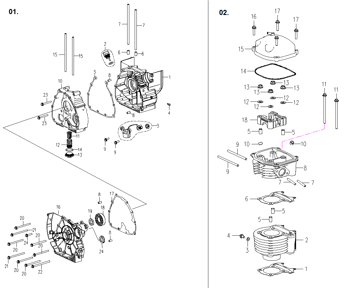 ЗУБР 3500 Вт, инверторный генератор, Профессионал (ЗИГ-3500) - посмотреть вариант разборной схемы