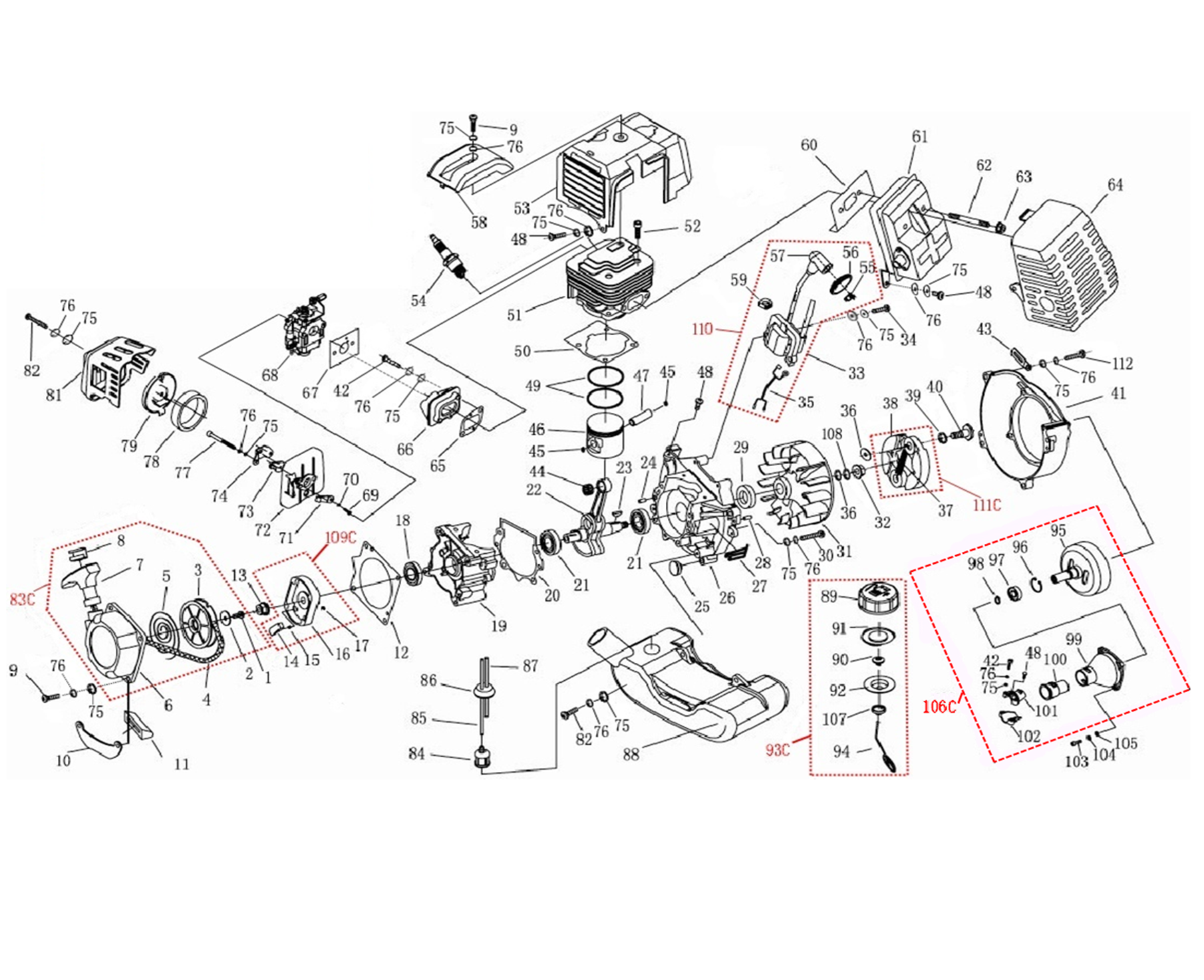 Инструмент [КРБ-430] - посмотреть вариант разборной схемы