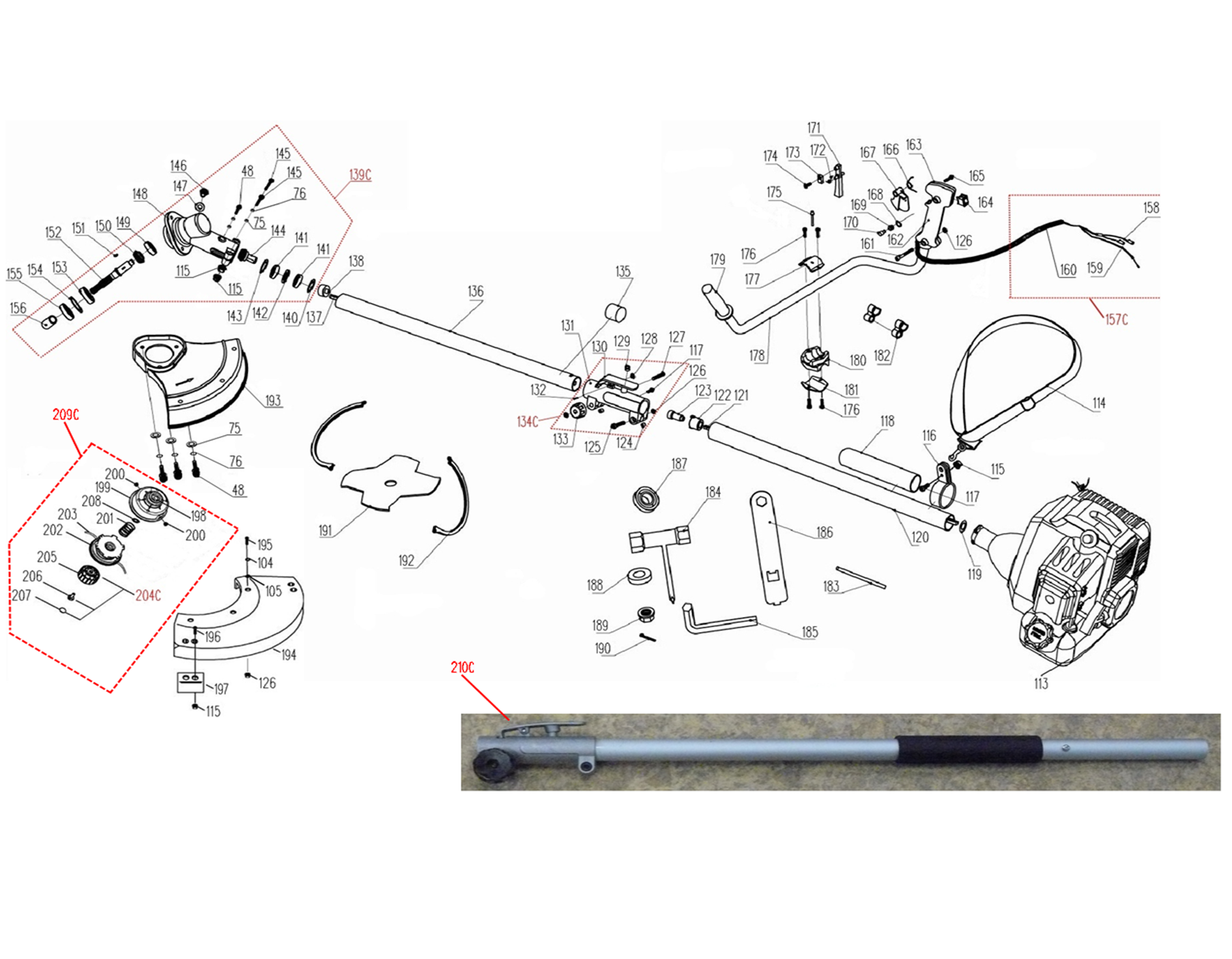 Инструмент [КРБ-430] - посмотреть вариант разборной схемы
