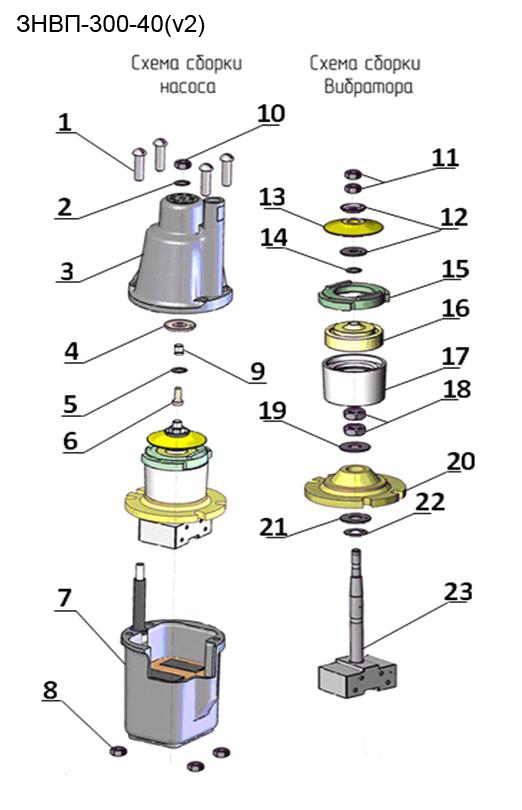 Инструмент [ЗНВП-300-40] - посмотреть вариант разборной схемы
