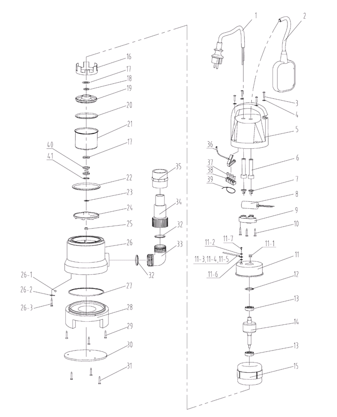 Инструмент [ЗНПГ-550] - посмотреть вариант разборной схемы