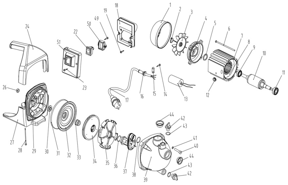 Инструмент [ЗНС-1100] - разборная схема