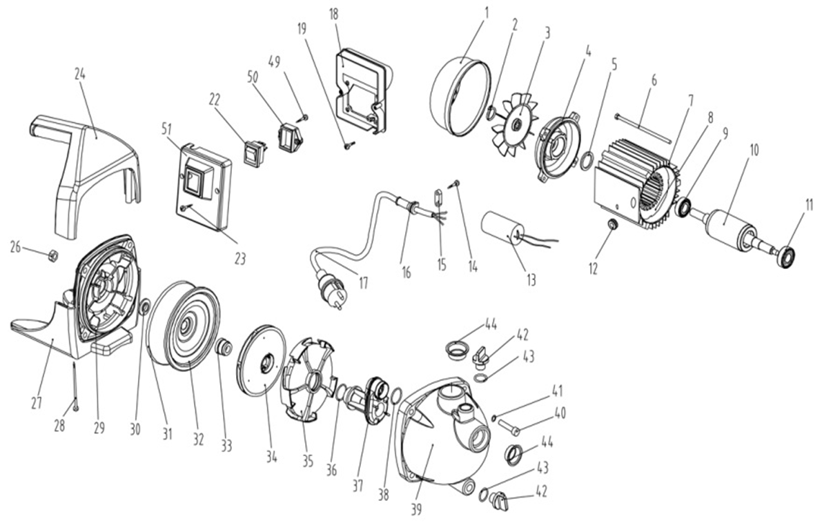 Инструмент [ЗНС-800] - разборная схема
