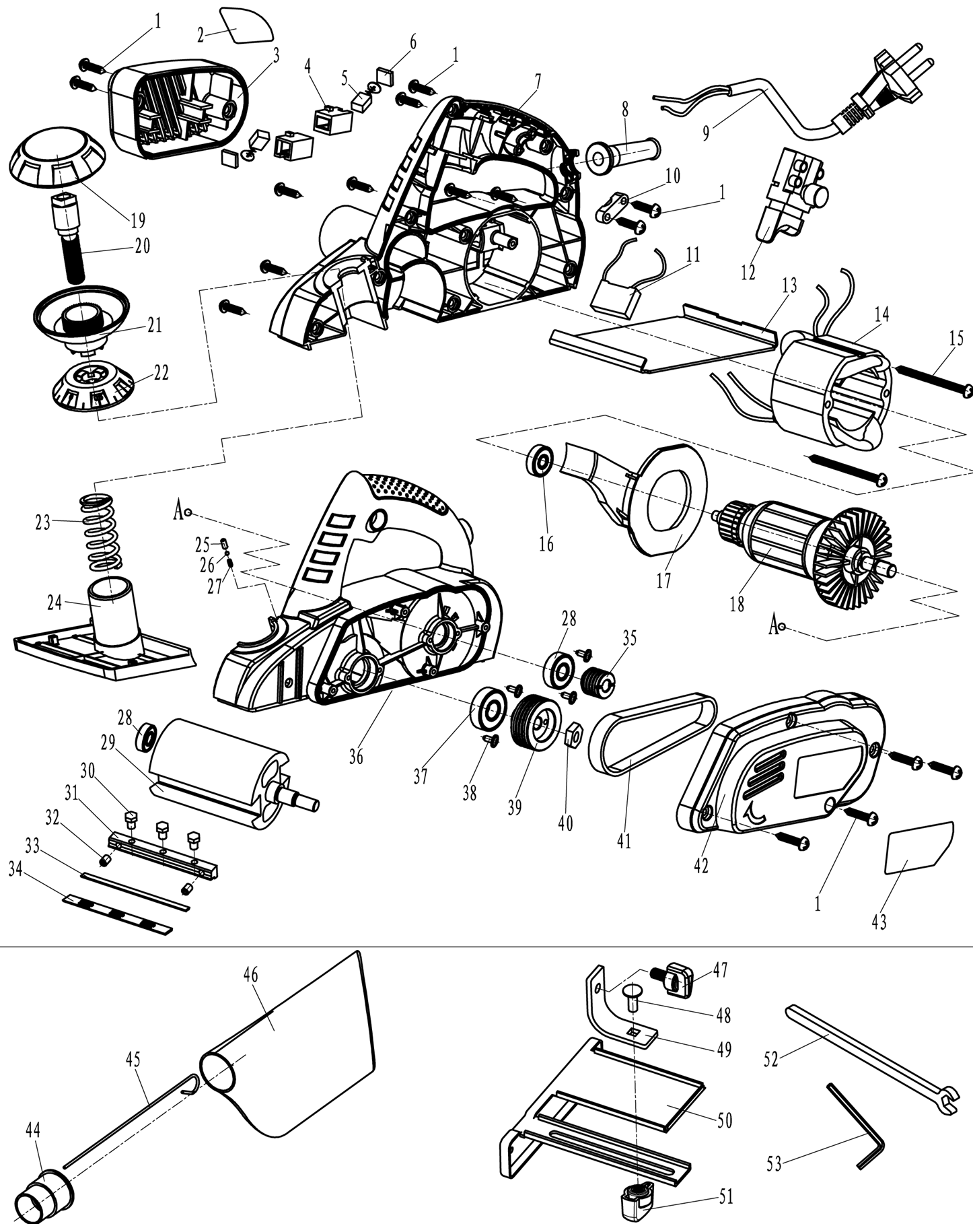 Инструмент [ЗР-750] - посмотреть вариант разборной схемы