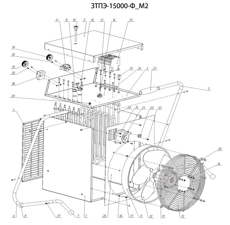 Инструмент [ЗТПЭ-15000-Ф_М2] - посмотреть вариант разборной схемы