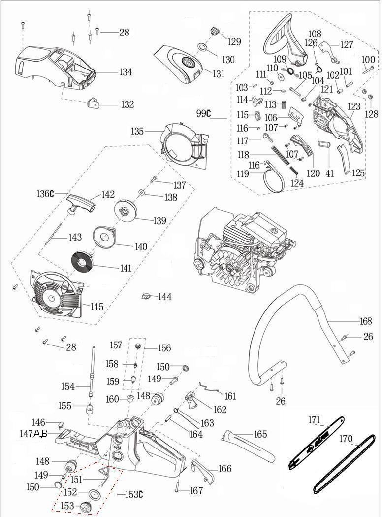 Инструмент [ЗЦПБ-450] - посмотреть вариант разборной схемы