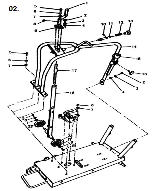 ЗУБР диск 350 мм, 115 мм макс. рез, бензиновый швонарезчик (резчик швов), Профессионал (ЗШБ-350) - посмотреть вариант разборной схемы