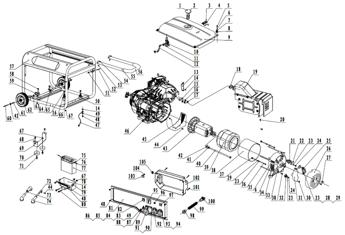 Инструмент [ЗЭСБ-6200-ЭА] - посмотреть вариант разборной схемы
