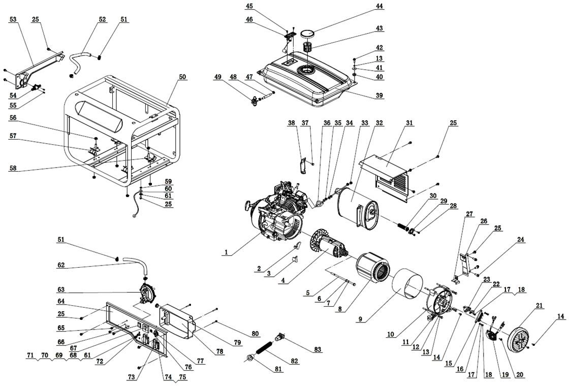 Инструмент [ЗЭСГ-2200-М2] - посмотреть вариант разборной схемы