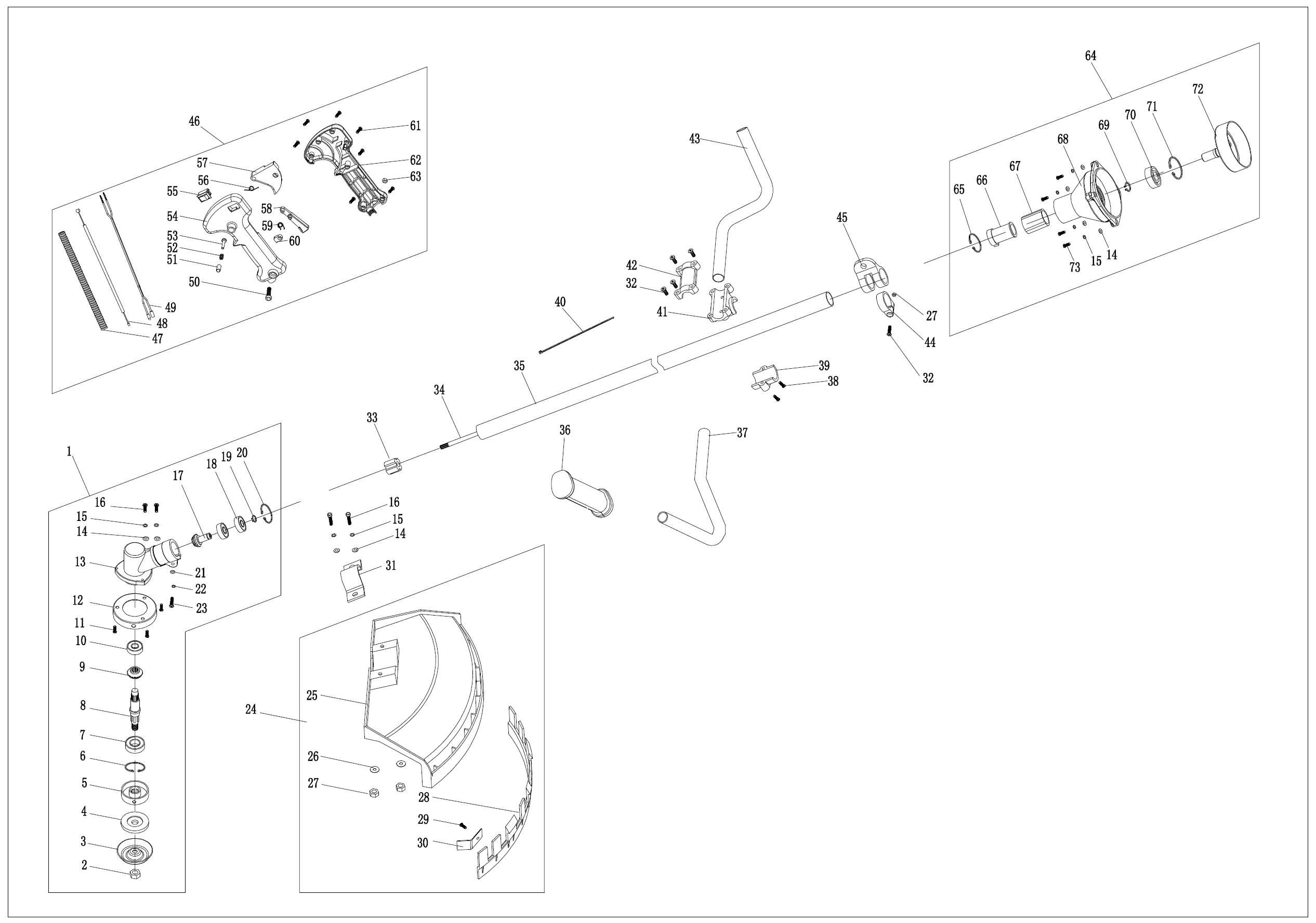 Инструмент [КРБ-250] - посмотреть вариант разборной схемы