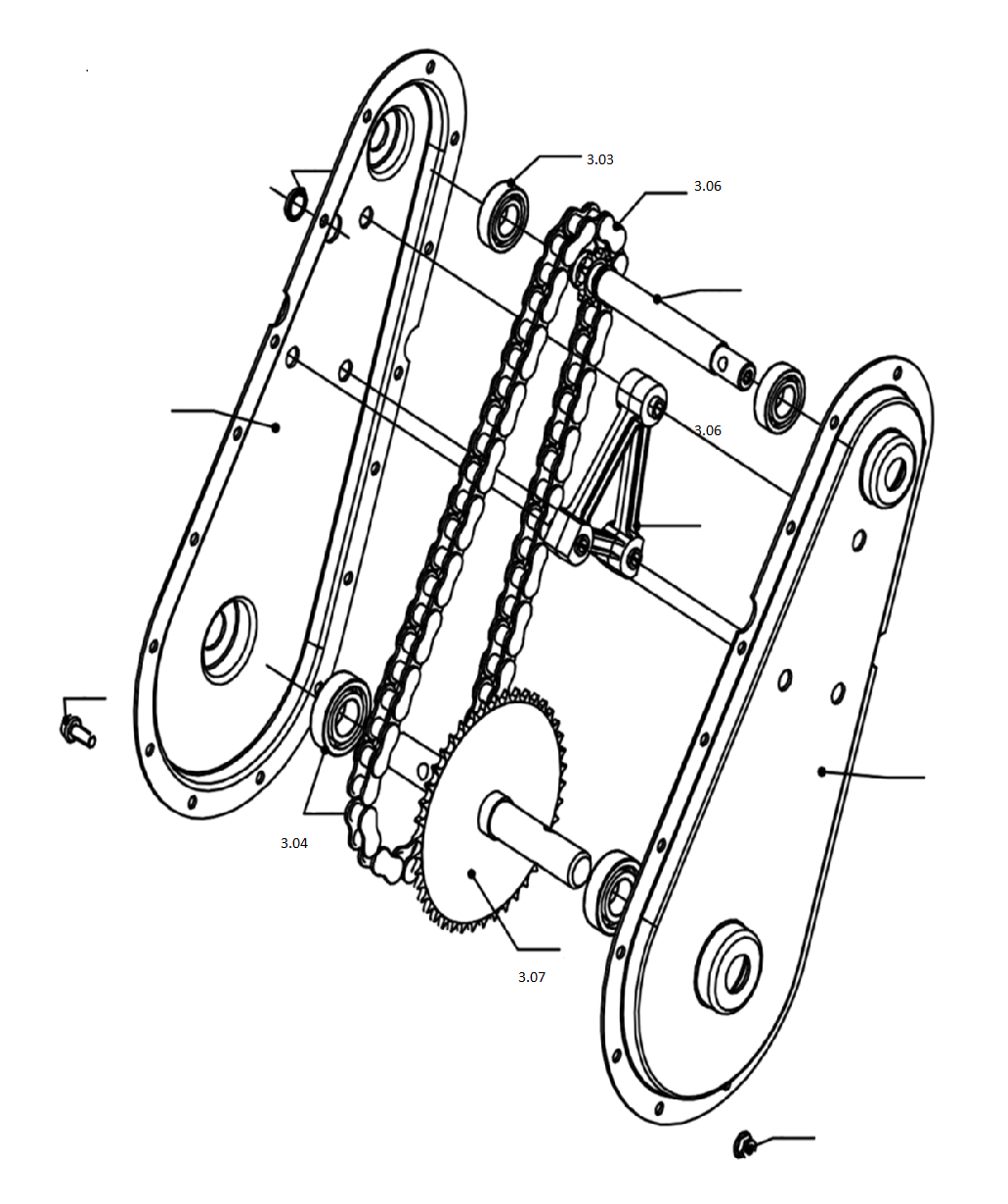 ЗУБР 3 л.с., бензиновый культиватор (МКТ-150) - посмотреть вариант разборной схемы