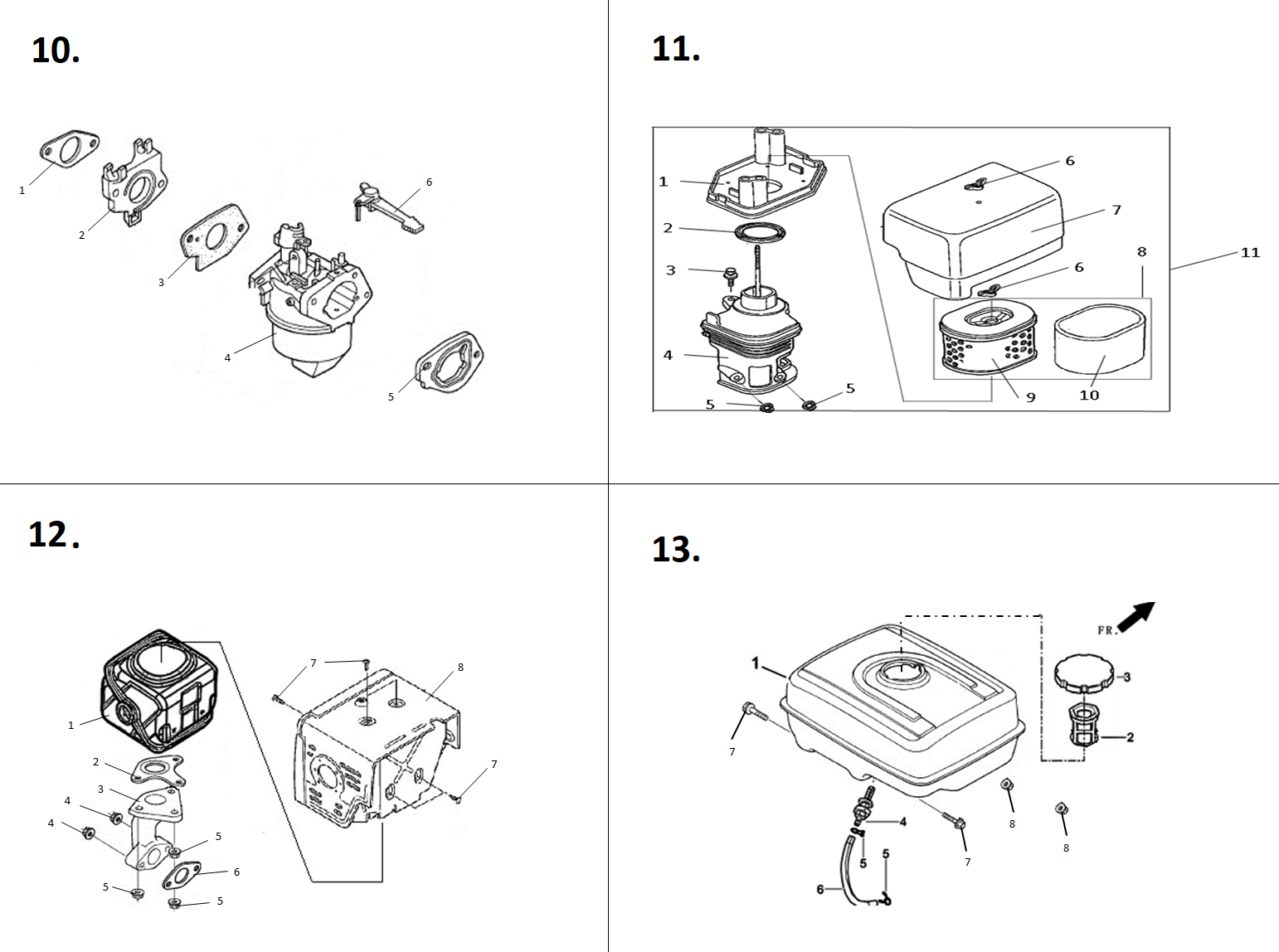 Инструмент [МПГ-1300-80] - посмотреть вариант разборной схемы