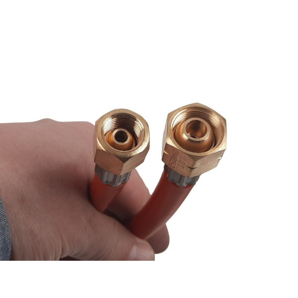 Шланг газовый 2м. IGT1-EN16436-1:2014-Class 2-6.3mm-10bar