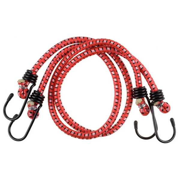 STAYER 120 см, d 8 мм, c двойным стальным крюком, 2 шт, резиновый, крепежный шнур, Professional (40506-120) - Фото 3