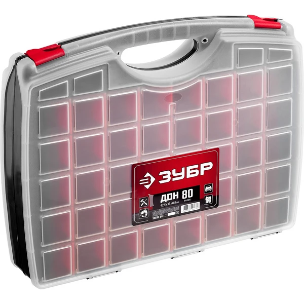 STAYER HANDY-9, 230 x 120 x 35 мм, (9″), пластиковый органайзер с 18 ячейками (38051-09) - Фото 4