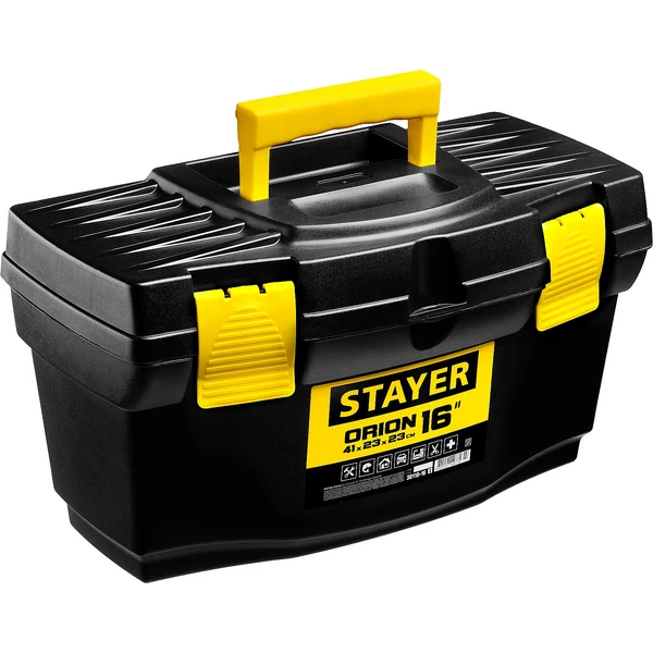 STAYER TOOLBOX-24, 590 х 270 х 255, пластиковый ящик для инструментов, Professional (38167-24) - Фото 11