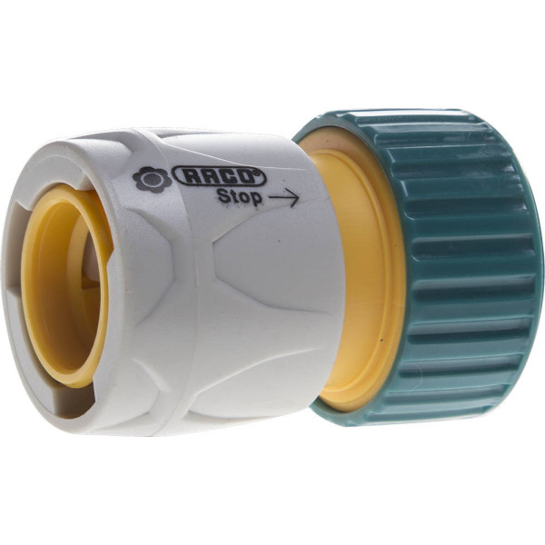 RACO ORIGINAL, 3/4″, с автостопом, для шланга, из ABS пластика, быстросъемный соединитель (4250-55206T)