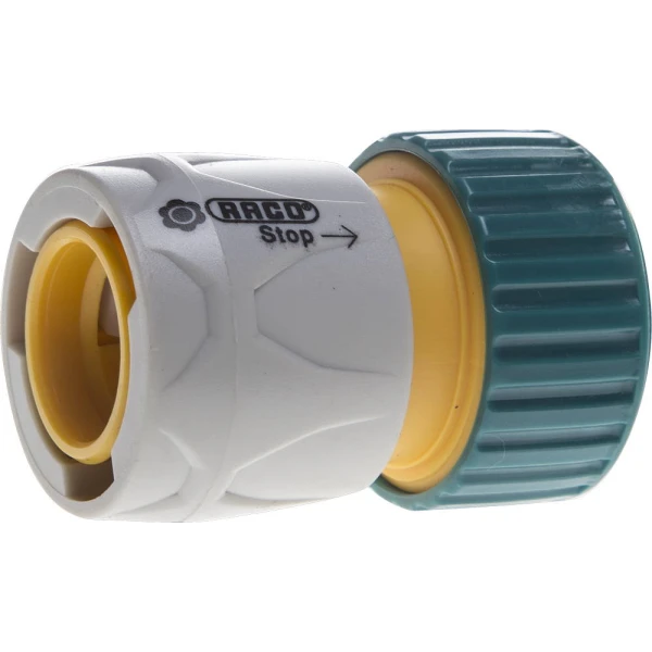 RACO ORIGINAL, 3/4″, с автостопом, для шланга, из ABS пластика, быстросъемный соединитель (4250-55206T)
