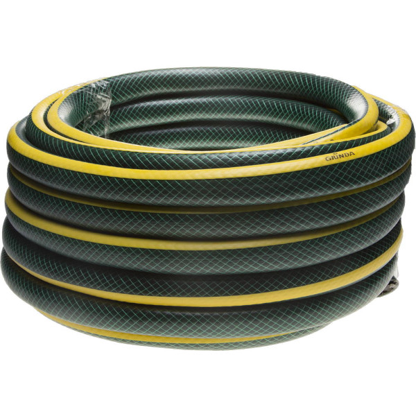GRINDA STANDARD, 3/4″, 15 м, 15 атм, трёхслойный, армированный, поливочный шланг (429000-3/4-15)