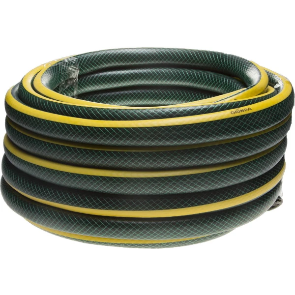 GRINDA STANDARD, 3/4″, 15 м, 15 атм, трёхслойный, армированный, поливочный шланг (429000-3/4-15)