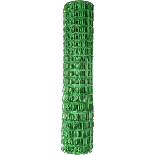GRINDA 1 x 10 м, 50 х 50 мм, зеленая, садовая решетка (422275)