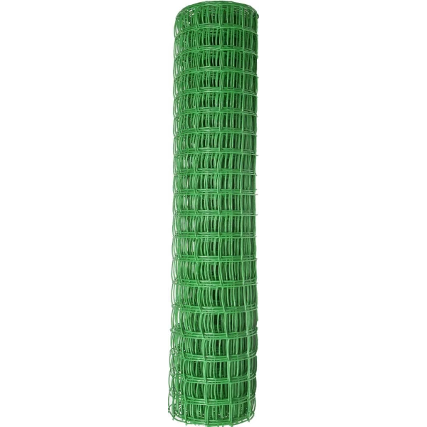 GRINDA 1 x 10 м, 50 х 50 мм, зеленая, садовая решетка (422275)