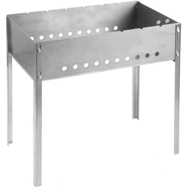 GRINDA Barbecue, 500 x 300 x 500 мм, нержавеющая сталь, 1.5 мм, сборный мангал (427784)