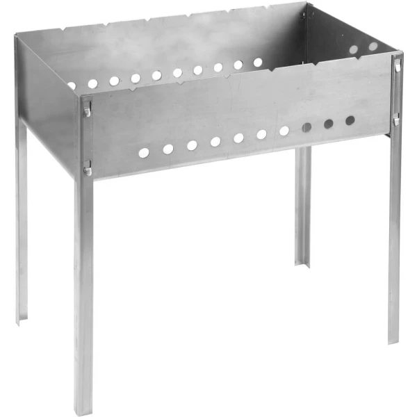 GRINDA Barbecue, 500 x 300 x 500 мм, нержавеющая сталь, 1.5 мм, сборный мангал (427784)