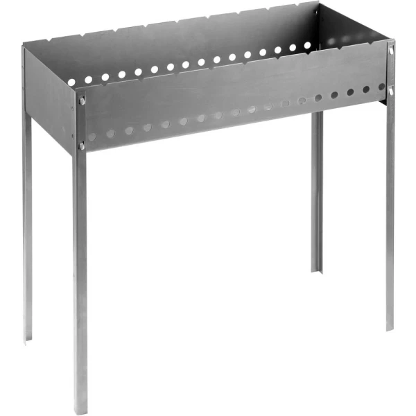 GRINDA Barbecue, 700 х 300 х 700 мм, сталь, 1.5 мм, в коробке, сборный мангал (427783)
