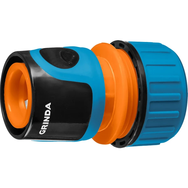 GRINDA TC-34A, 3/4″, с автостопом, пластиковый с TPR, для шланга, быстросъемный соединитель, PROLine (8-426430)